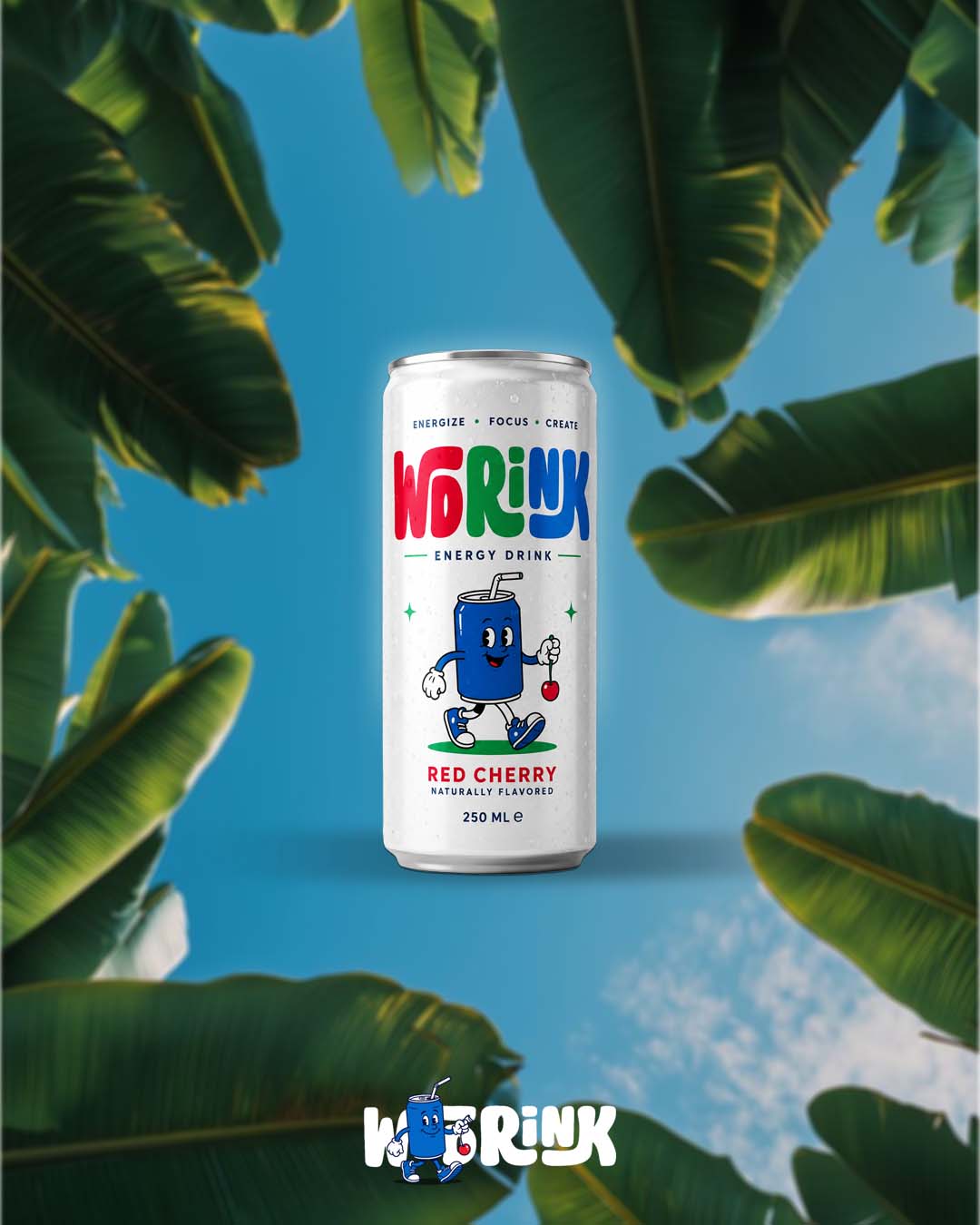 WDRINK can — the bottle itself
